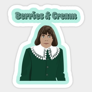 Berries and Cream Sticker